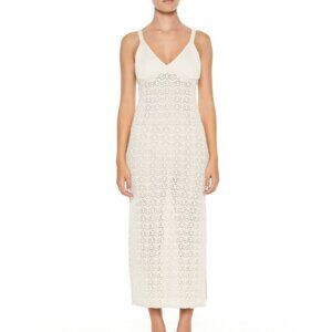 NWT Forever 21 Open-Knit Maxi Sweater Dress M